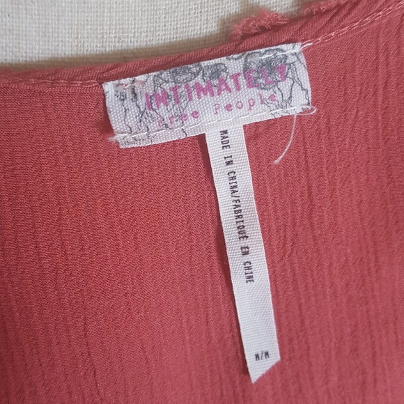 SOLD* Free People Intimately Coral Muscle Tank Top - Picture 5 of 5